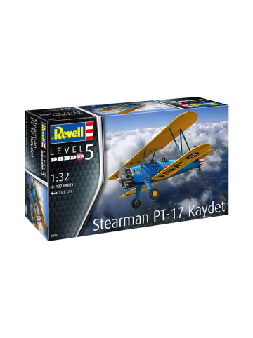 Revell Modellbausatz "Stearman PT-17 Kaydet" in Blau/ Gelb - ab 13 Jahren