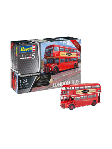 Revell Model "Londoner Bus Platinum Edition" w kolorze czerwonym do złożenia - 13+