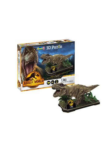 Revell 45-częściowe puzzle 3D "Jurassic World Dominion - T. Rex" - 10+