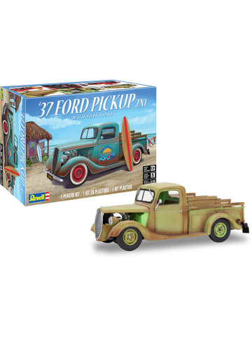 Revell Model "37 Ford Pickup with Surfboard 2N1" ze wzorem do złożenia - 13+