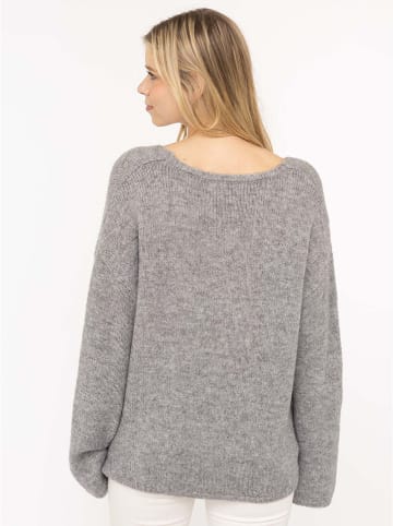 Zwillingsherz Trui grijs