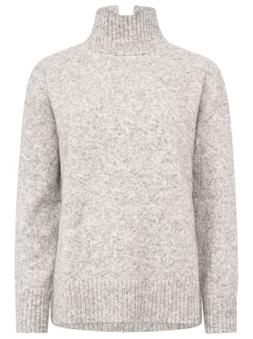 Zwillingsherz Pullover in Grau