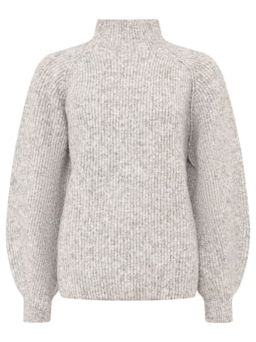 Zwillingsherz Sweter w kolorze szarym