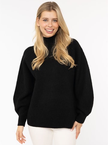 Zwillingsherz Pullover in Schwarz