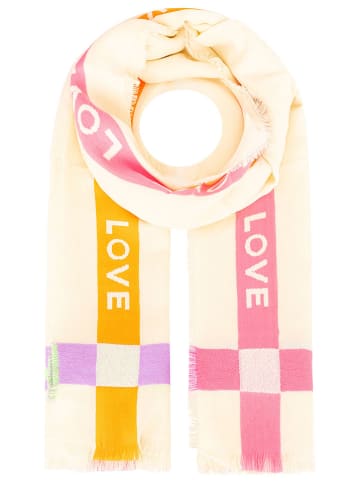 Zwillingsherz Sjaal beige