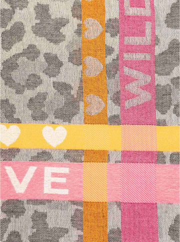 Zwillingsherz Szal ze wzorem