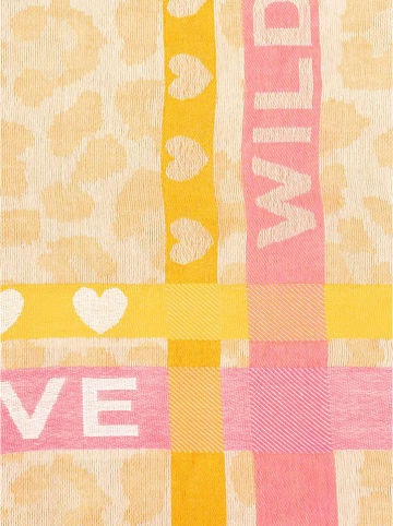 Zwillingsherz Szal ze wzorem