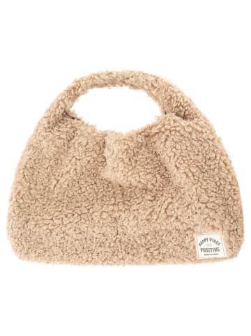 Zwillingsherz Henkeltasche in Beige