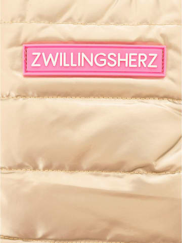 Zwillingsherz Fäustlinge in Gold