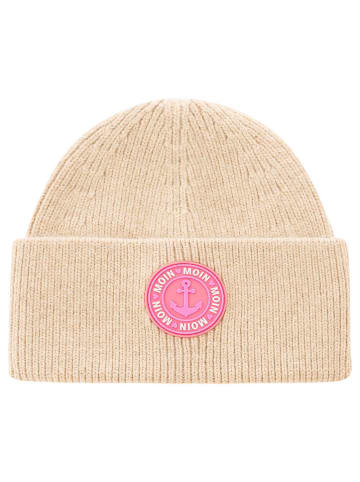 Zwillingsherz Muts beige