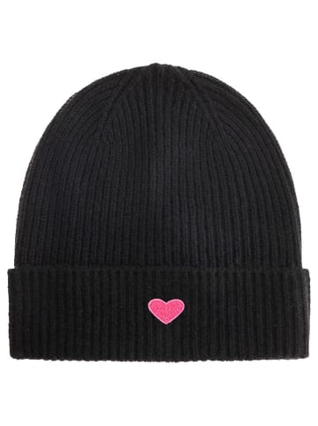 Zwillingsherz Kasjmieren beanie zwart