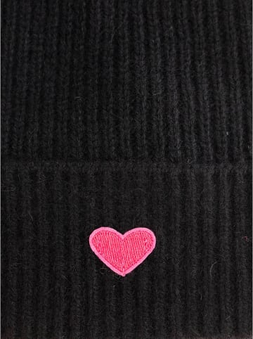 Zwillingsherz Kasjmieren beanie zwart