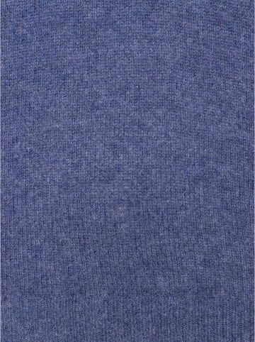 Zwillingsherz Kaszmirowy sweter w kolorze niebieskim