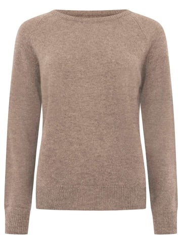 Zwillingsherz Kasjmieren trui beige