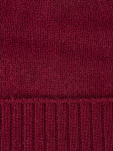 Zwillingsherz Kasjmieren muts bordeaux