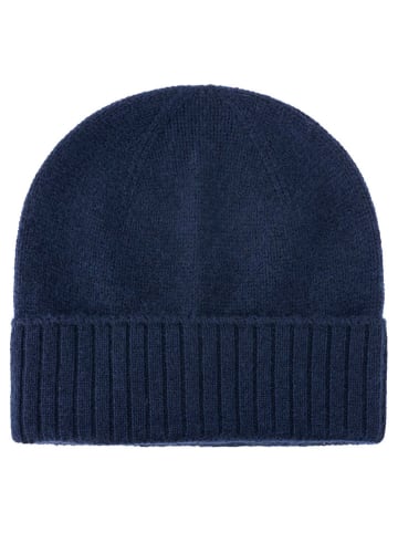 Zwillingsherz Kasjmieren muts donkerblauw