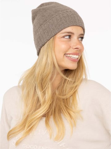 Zwillingsherz Kasjmieren muts taupe