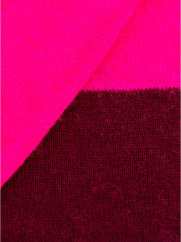 Zwillingsherz Kasjmieren sjaal roze - (L)100 x (B)30 cm