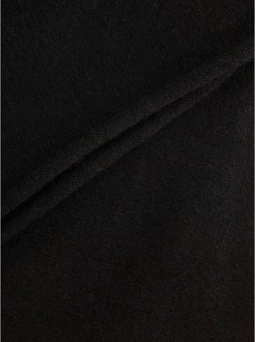 Zwillingsherz Kaschmir-Loop-Schal in Schwarz - (L)30 x (B)50 cm