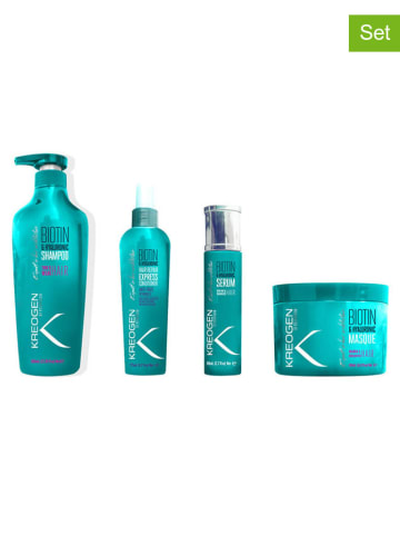 Kreogen 4tlg. Haarpflege-Set "Biotin & Hyaluronic"