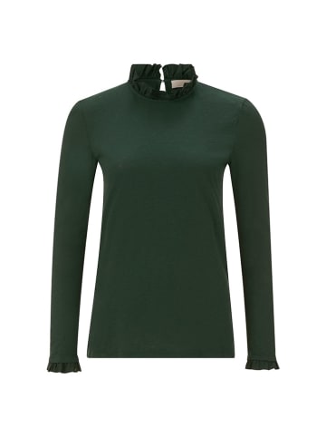 Rich & Royal Longsleeve in Dunkelgrün