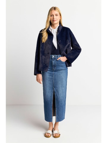 Rich & Royal Fleecejacke in Dunkelblau