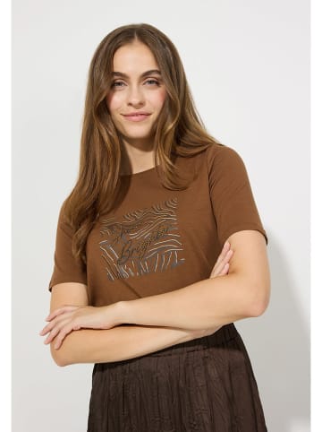 More & More Koszulka w kolorze jasnobrązowym