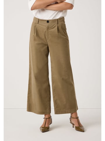 More & More Stoffen broek lichtbruin