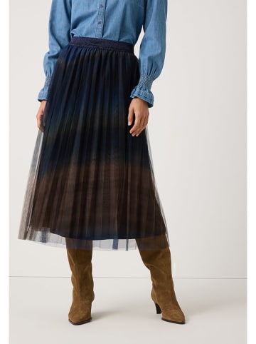 More & More Rok donkerblauw/bruin