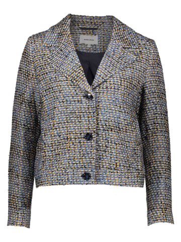 More & More Blazer lichtblauw/zwart