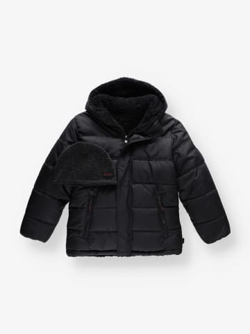 FREE COUNTRY Winterjacke in Schwarz