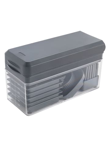 metaltex Groente-/fruitsnijder grijs - (L)23,5 cm