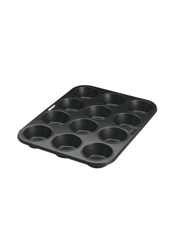 metaltex Foremka w kolorze czarnym na muffiny - 35 x 3 x 26 cm
