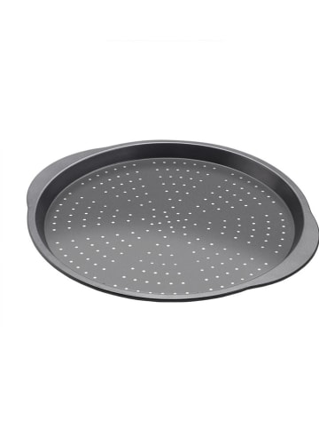 metaltex Blacha "Superior" w kolorze szarym do pieczenia pizzy - Ø 32 cm