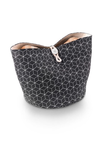 metaltex Brotkorb in Schwarz - Ø 20 cm