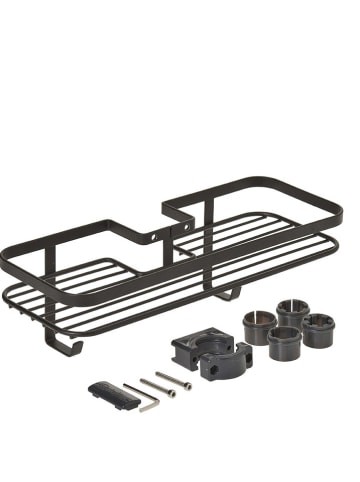 metaltex Duschablage ''Origin'' in Schwarz- (B)29 x (H)9 x (T)11 cm