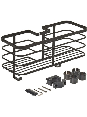 metaltex Duschablage ''Origin'' in Schwarz- (B)29 x (H)15 x (T)11 cm