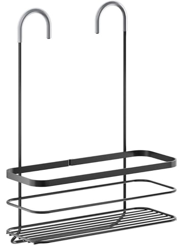 metaltex Duschregal ''Origin'' in Schwarz - (B)28 x (H)38 x (T)14 cm
