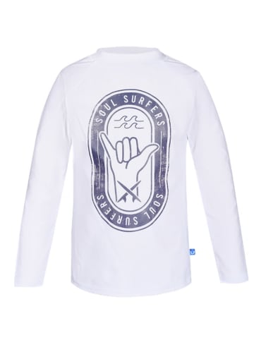 Peek U Zwemshirt "Surf" wit