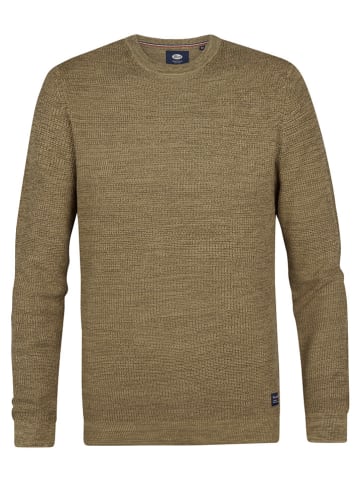 Petrol Industries Sweter "Lincoln" w kolorze jasnobrązowym