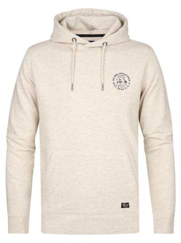 Petrol Hoodie in Creme