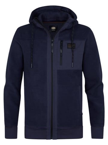 Petrol Sweatvest donkerblauw