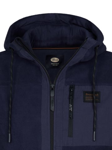Petrol Sweatjacke in Dunkelblau
