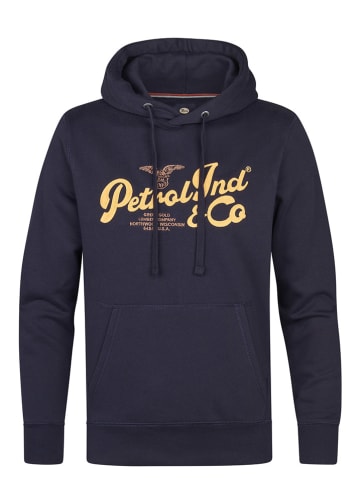 Petrol Hoodie "Kennewick" in Dunkelblau