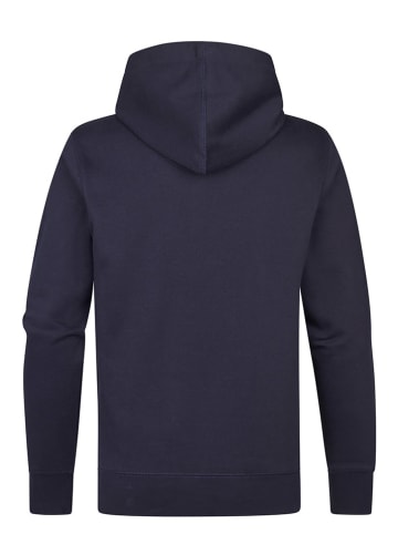 Petrol Hoodie "Kennewick" donkerblauw