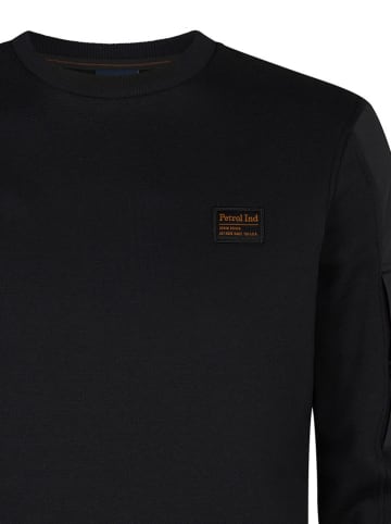 Petrol Sweatshirt "Pueblo" zwart