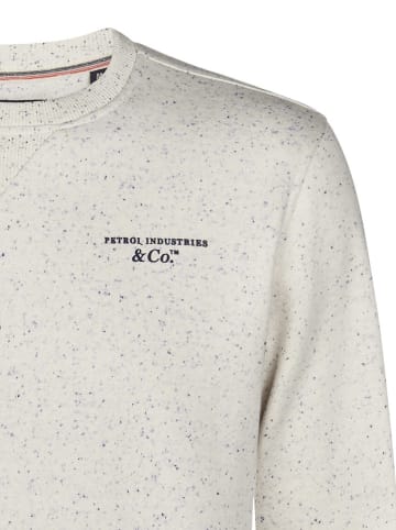 Petrol Sweatshirt "Pagosa" crème