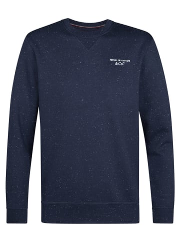 Petrol Sweatshirt "Pagosa" donkerblauw