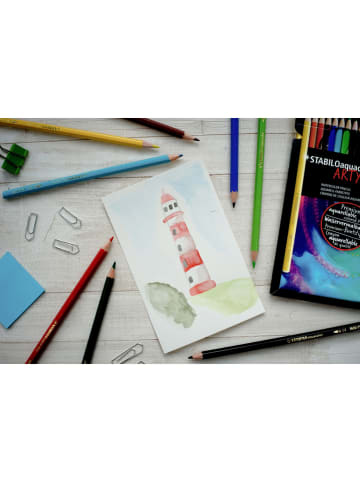 STABILO Aquarell-Buntstifte "STABILOaquacolor - ARTY" - 36 Stück
