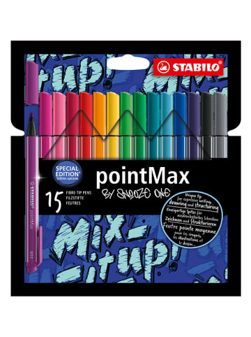 STABILO Filzschreiber "STABILO pointMax - Snooze One Edition" - 15 Stück